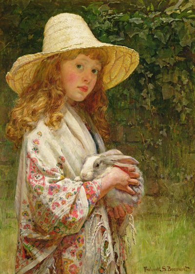Petite timidité - Frederick Samuel Beaumont