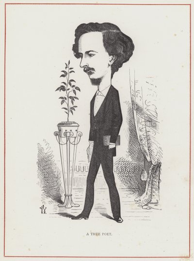 Algernon Charles Swinburne, Poète - Frederick Waddy