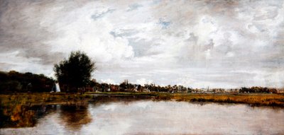 La Rivière Yare à Thorpe, près de Norwich, c.1820-21 - Frederick Waters Watts