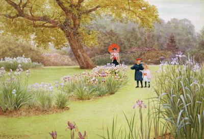 Dans le jardin - Frederick William Jackson