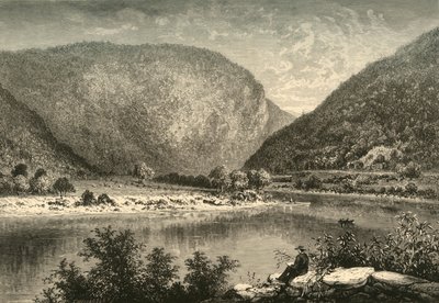 Delaware Water-Gap, 1872 - Frederick William Quartley