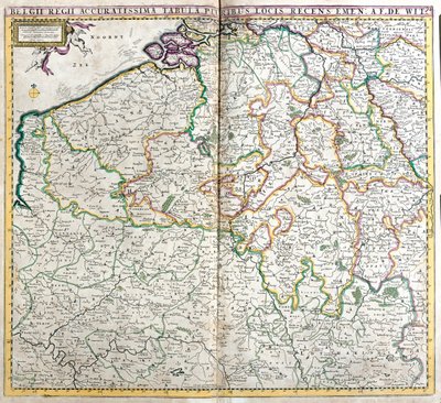 Belgique, Luxembourg, N - Frederick de Wit