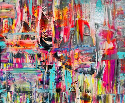Abstrait moderne et coloré - Fredrik Olsen