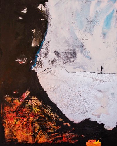 Une silhouette solitaire : un voyage abstrait - Fredrik Olsen