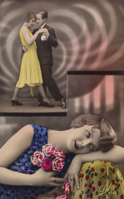Jeune femme rêvant de danser avec un homme - French Photographer