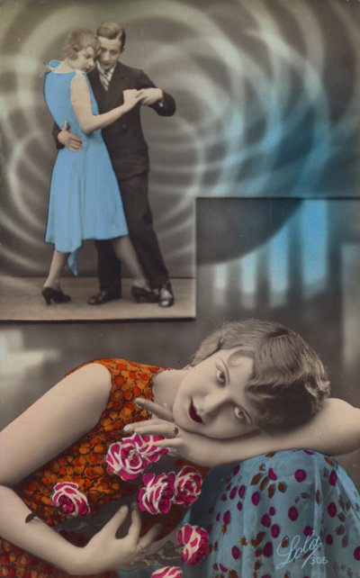 Une jeune femme rêve de danser avec un homme - French Photographer
