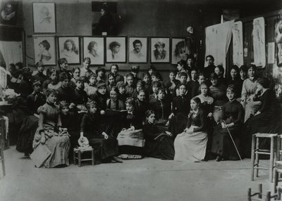 Académie Julian, Paris, groupe d