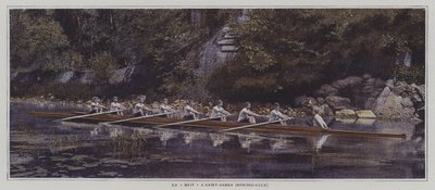 Un huit au Saint James Rowing Club, France - French Photographer