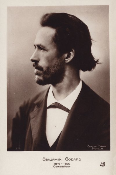 Benjamin Godard, violoniste et compositeur romantique français (1849-1895) - French Photographer