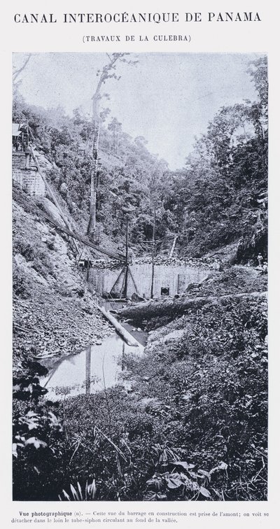 Canal Interocéanique de Panama, Travaux de La Culebra - French Photographer