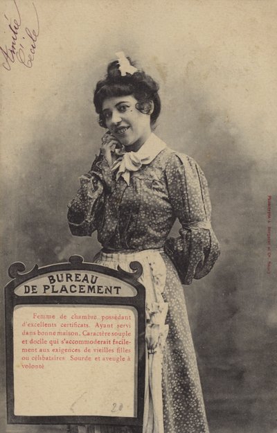 Femme de chambre, à louer - French Photographer