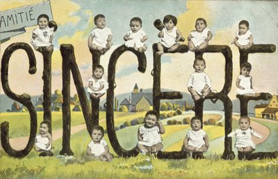 Carte de vœux avec bébés - French Photographer