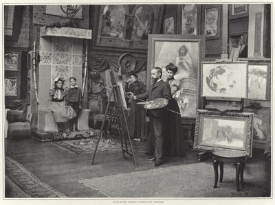 Guillaume Dubufe dans son atelier - French Photographer