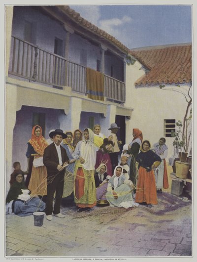 Tisserands gitans à Triana, une banlieue de Séville - French Photographer