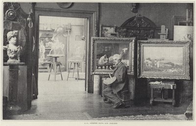 Jean-Léon Gérôme dans son atelier - French Photographer