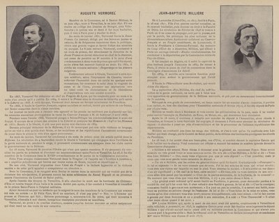 La Commune de Paris, Auguste Vermorel, Jean-Baptiste Millière - French Photographer