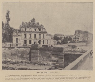 La Commune de Paris, Pont De Neuilly, Côté de Puteaux - French Photographer
