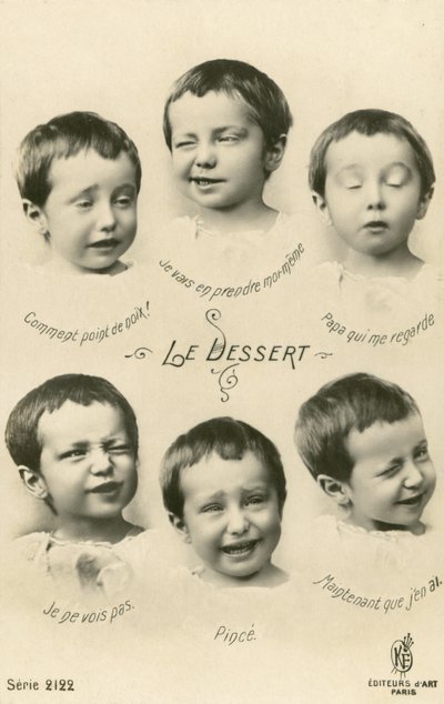 Petit garçon faisant des grimaces - French Photographer