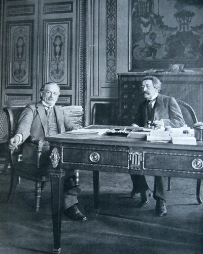 Lloyd George et Aristide Briand, 1916 - French Photographer