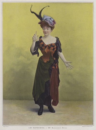 Marguerite Deval, actrice et chanteuse d