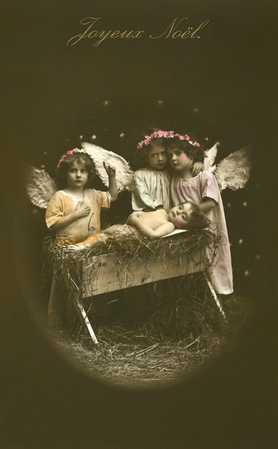 Carte de Noël de la Nativité - French Photographer