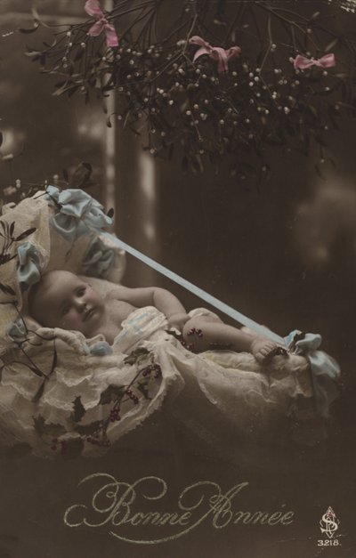 Carte de Nouvel An avec bébé - French Photographer