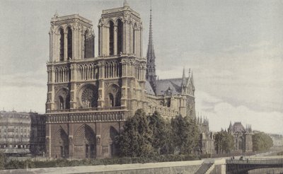 Paris, Église Notre-Dame, Vue de la façade O - French Photographer