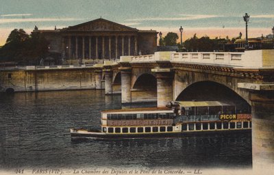Paris, La Chambre des Députés et Le Pont de la Concorde - French Photographer