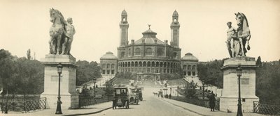 Paris, Le Palais du Trocadéro et le Pont d