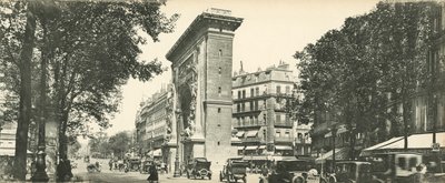 Paris, Perspective des Grands Boulevards, La Porte St-Denis - French Photographer