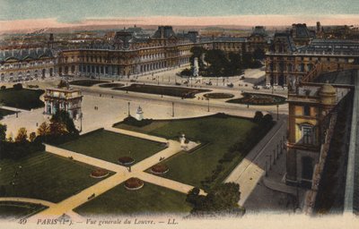 Paris, Vue générale du Louvre - French Photographer