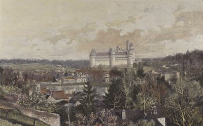 Pierrefonds, Vue générale prise du Rocher - French Photographer
