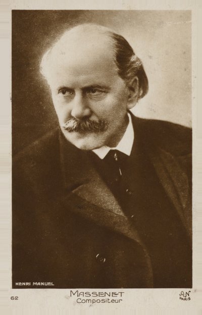 Portrait de Jules Massenet - French Photographer