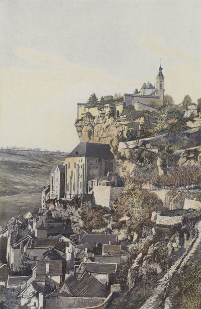 Rocamadour, Le rocher et la ville, Vue N - French Photographer