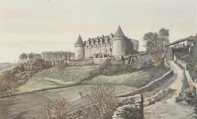 Rochechouart, Château, Vue générale, prise au SE - French Photographer
