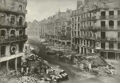 Rue de Rivoli, Paris, après la semaine qui a terminé la Commune - French Photographer