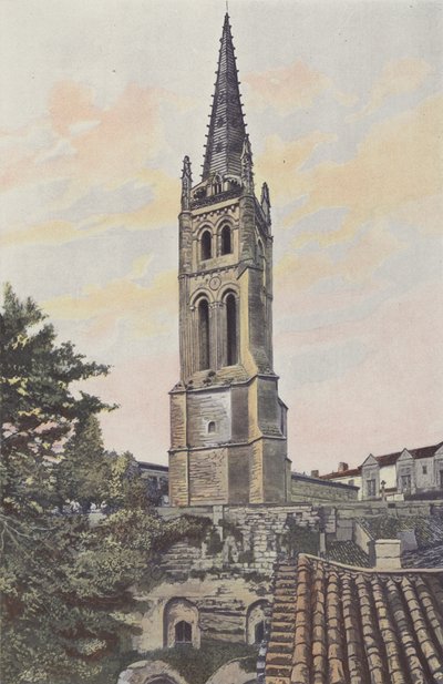 Saint-Émilion, Clocher au-dessus de l