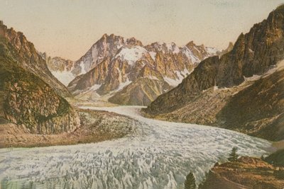 Vue panoramique des montagnes et du glacier - French Photographer