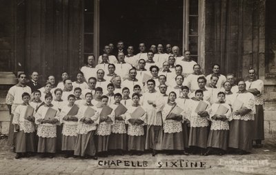 Chœur de la Chapelle Sixtine - French Photographer
