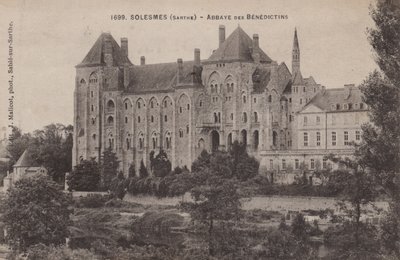 Solesmes, Sarthe, Abbaye des Bénédictins - French Photographer