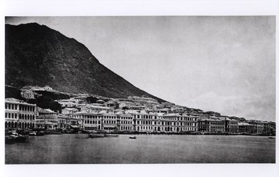 La Praya, Hong Kong, extrait de Illustrations de la Chine et de ses Habitants par J. Thompson, publié en 1873 - French Photographer