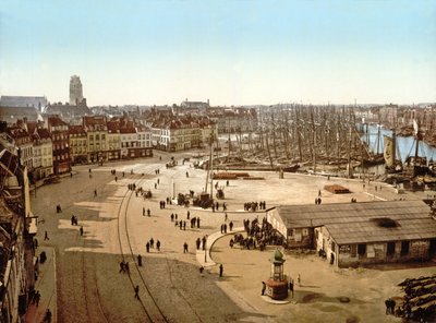 Vue du port de Dunkerque - French Photographer
