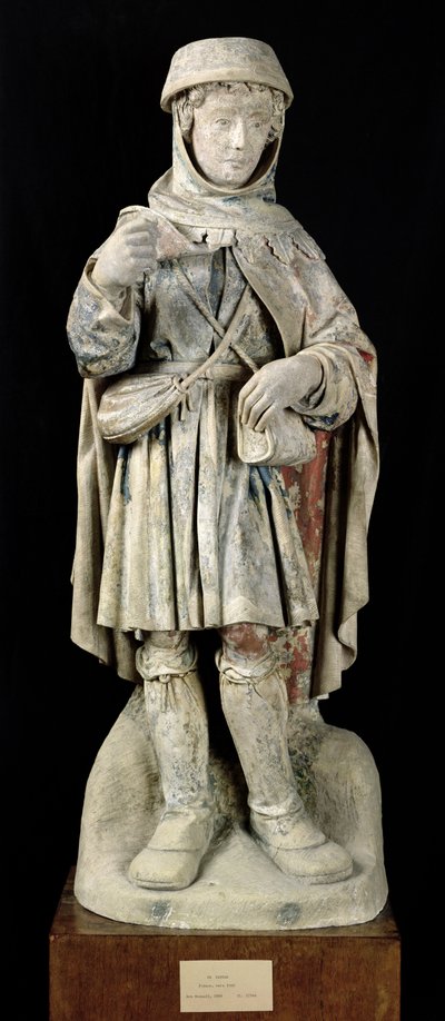 Un paysan, vers 1500 - French School