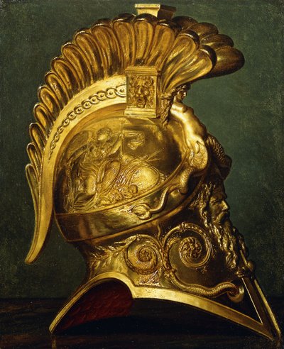 Étude pour un casque néoclassique - French School
