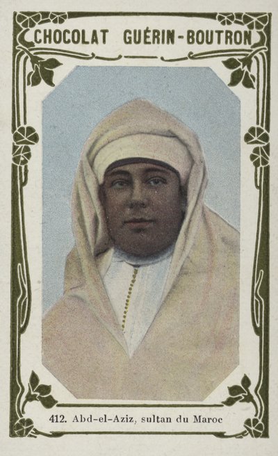 Abd-el-Aziz, Sultan du Maroc - French School