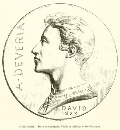 Achille Devéria - French School
