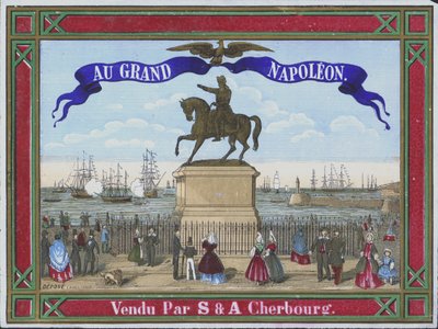 Publicité pour Au Grand Napoléon - French School