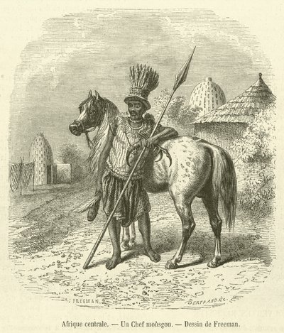 Afrique centrale, Un Chef mousgou - French School