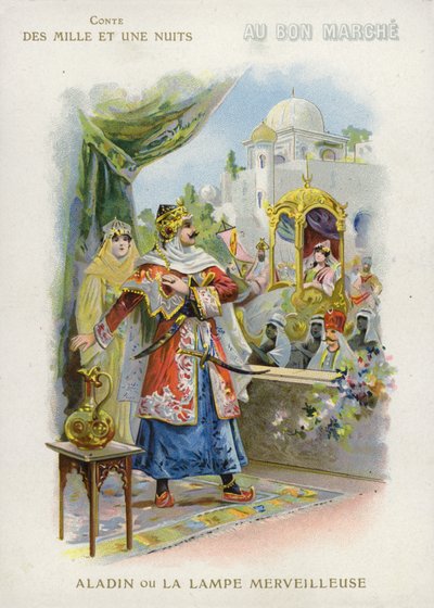 Aladin et la lampe magique - French School