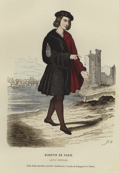 Échevin de Paris, 16ème siècle - French School